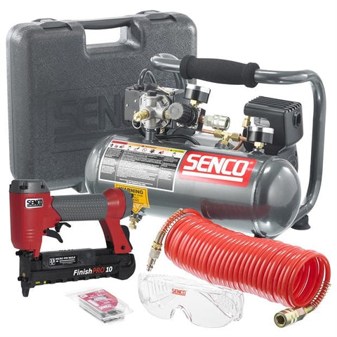 Senco Pc0974 Finishpro10 Nailer and  Air Compressor