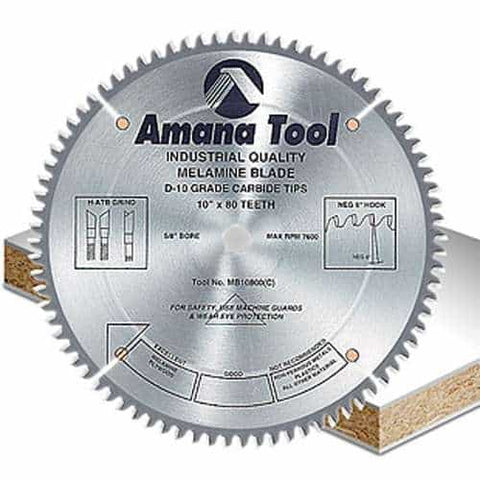 Amana Tool Mb12960-30 12"/96T Melamine Blade H-Atb