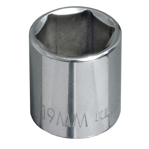 Klein Tools 65918 3/8-Inch Drive  18 mm Metric 6-Point Socket