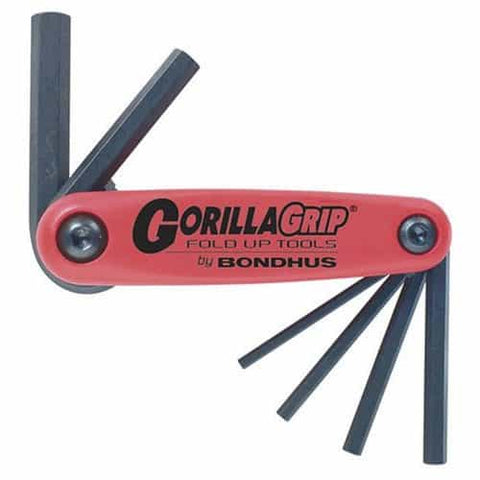 Bondhus 12592 Gorilla Grip Set 7 Pc. Set 1.5-6Mm Hf7Ms