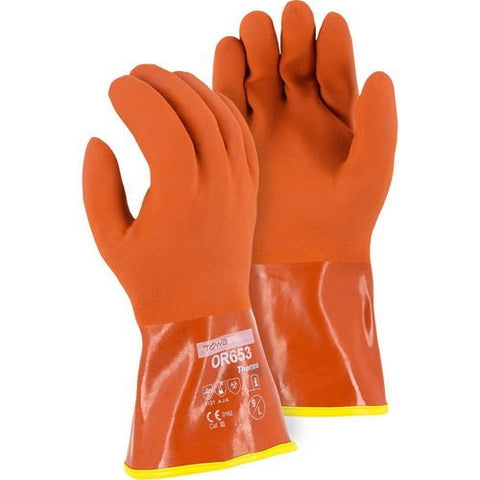 Majestic 3703 Winter Lined PVC Dipped Gloves