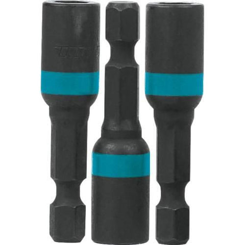 Makita A-97645 ImpactX 1/4" x 1-3/4" Magnetic Nut Driver, 3/pk