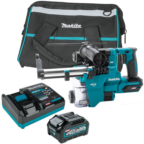 Makita GRH10D1W 40V XGTÃ‚Â® 13/16" Rotary Hammer Kit