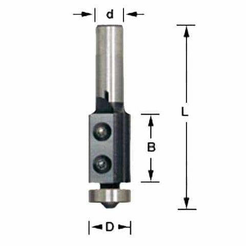 Amana Tool Rc-1004 Flush Trim 30Mm Carbide 1/2 Sh