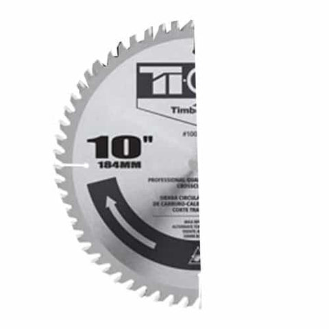 Timberline 10080 Ti-Cut Saw 10"/80T Atb 5/8"