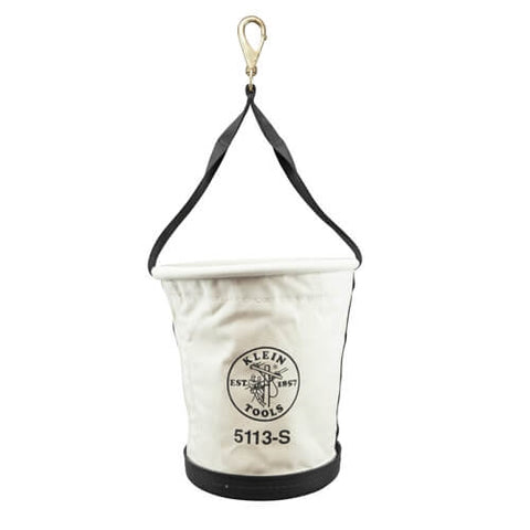 Klein 5113S Tapered-Wall Bucket with Swivel Snap Hook