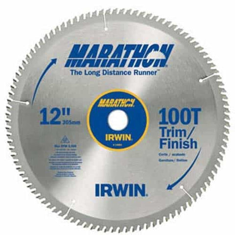 Irwin Marathon Miter Saw Blade 12-Inch 100T