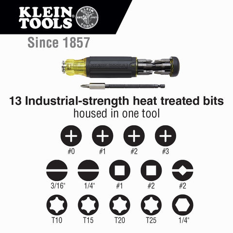 Klein Tools 32303 14-in-1 Adjustable Screwdriver