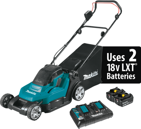 Makita 18Vx2 LXT 17in. Lawn Mower Kit