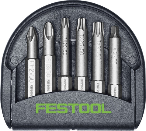 Festool 204386 6-Piece Impact Bit Set