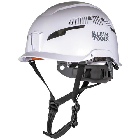 Klein 60565 Safety Helmet, Vented Class C, White