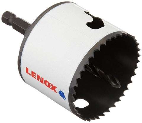 Lenox 1772954 Bi-Metal 2-1/2" Slot Arbored Hole Saw