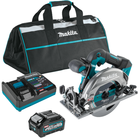 Makita GSH05M1 40V max XGT Brushless Cordless 6-1/2" Circular Saw Kit, AWS Capable (4.0Ah)