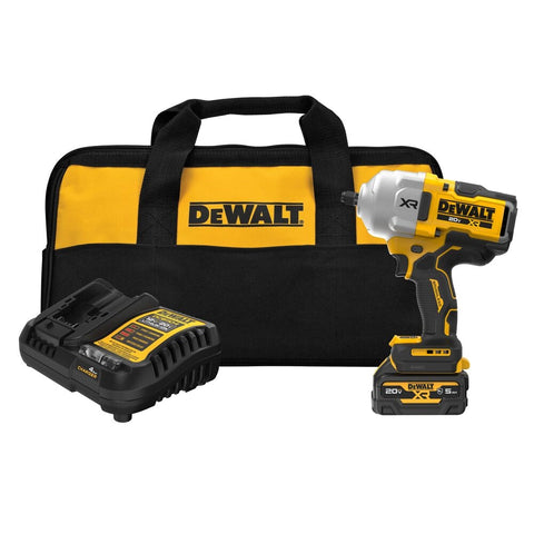 Dewalt 20V Max* XrÃ¢Â® Brushless Cordless 1/2 In. High Torque Impact Wrench With Hog Ring Anvil Kit