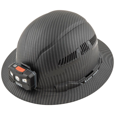 Klein 60347 Hard Hat, Class C w/Lamp