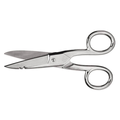 Wiss 175E5 5 in. Electrician Scissors Serrated Bottom