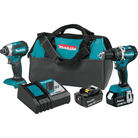 Makita XT269M 18V LXT Cordless 2 Pc. Combo Kit