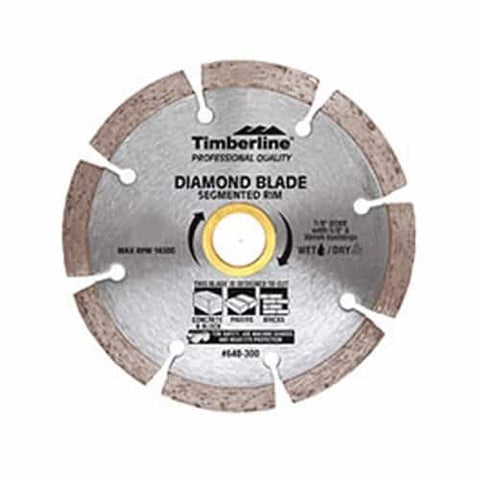 Timberline 640-300 Segmented Diamond Blade 4" Dia