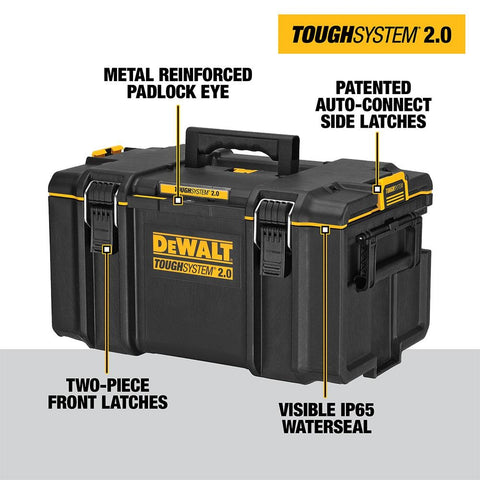 Dewalt Dwst08300 Tough System 2.0 Large Tool Box