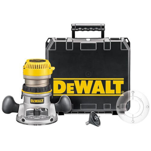 Dewalt Dw618K Heavy-Duty 2-1/4 Hp Evs Fixed Base Router Kit