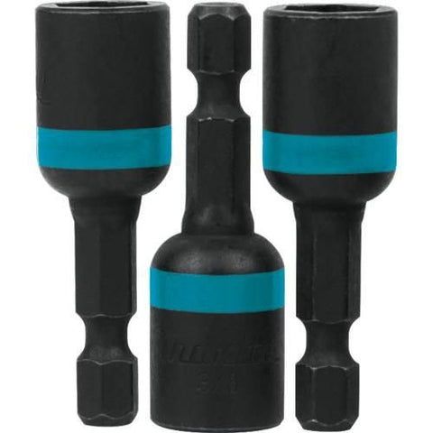 Makita A-97667 ImpactX 3/8" x 1-3/4" Magnetic Nut Driver, 3/pk