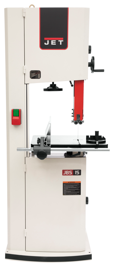 JET 714600 JWBS-15 15 In. Steel Frame Bandsaw, 1-3/4HP, 115/230V