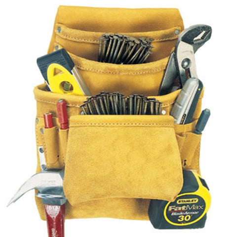 Clc I933 Nail & Tool Bag 10 Pocket Carpenter'S Nail & Tool Bag