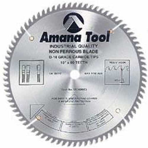 Amana Tool 586401 8"/64T Non Ferrous T.C.G.Grind Saw Blade