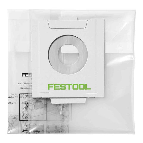 Festool 497540 Disposable Dust Liners CT 48 AC