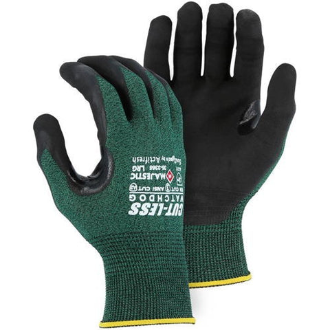 Majestic 35-3365 Cut-Less Watchdog Gloves, ANSI A2