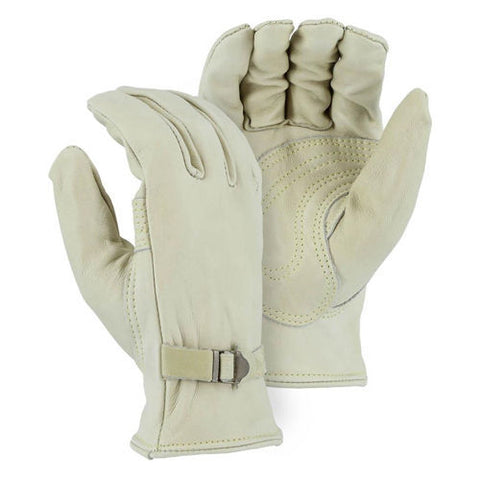 Majestic 1550 Heavy Duty Cowhide Drivers Gloves