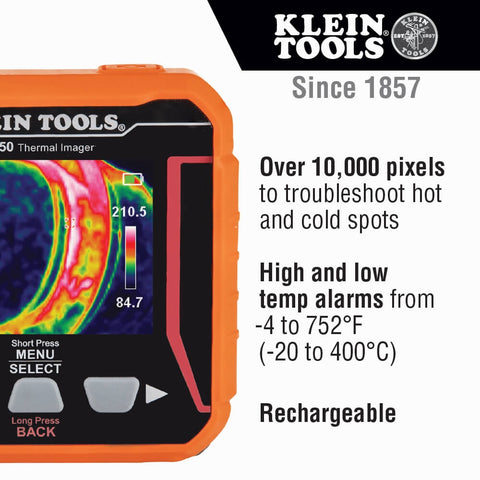 Klein TI250 Rechargeable Thermal Imager