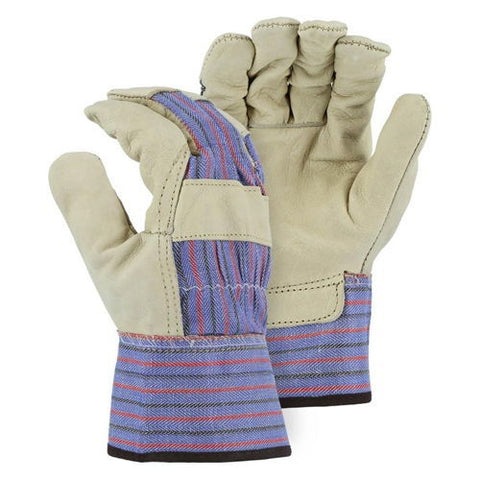 Majestic K3 Cowhide Leather Palm Work Gloves