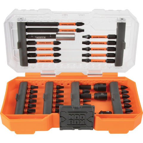 Klein 33801 Impact Driver Bit Set, 40 Pc