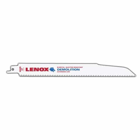 Lenox Reciprocating Saw Blades Demolition 9-Inch 6Tpi 25-Pack