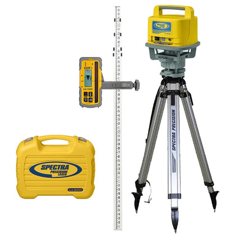 Spectra LL500-1 Exterior Self-Leveling Laser Level 10s