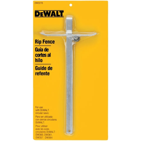 Dewalt Dw3278 Rip Fence For All Top Handle Circular Saws