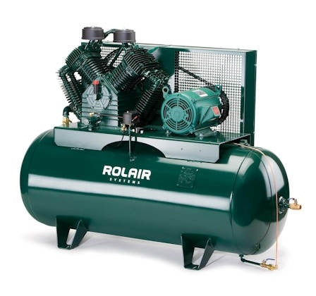 Rolair H10360K60 10 HP TWO-STAGE INDUSTRIAL Stationary Electric Air Compressors