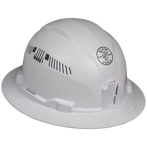 Klein 60401 Hard Hat, Vented Full Brim Style