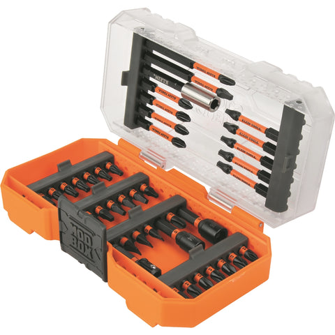 Klein 33801 Impact Driver Bit Set, 40 Pc