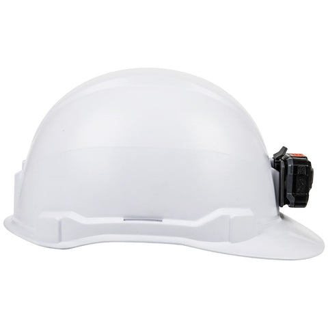 Klein 60107RL Hard Hat, Non-Vented with Headlamp