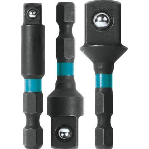 Makita A-97673 ImpactX 3 Pc. 2 Inch Socket Adapter Set