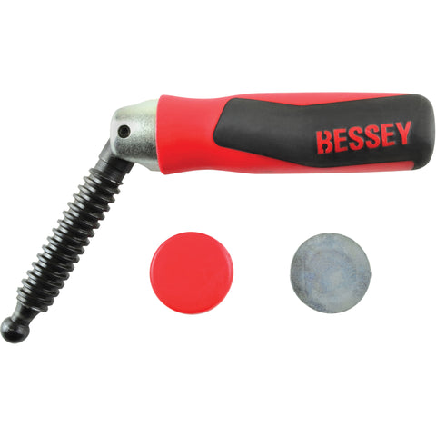 Bessey 3101958 2K Pivot Handle with Pad, GZ  (1 handle, 1 pad, 1 cap)