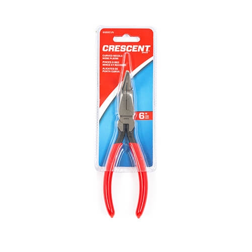 Crescent 6 Curved Needle Nose Solid Joint Pliers - 8886CVNN
